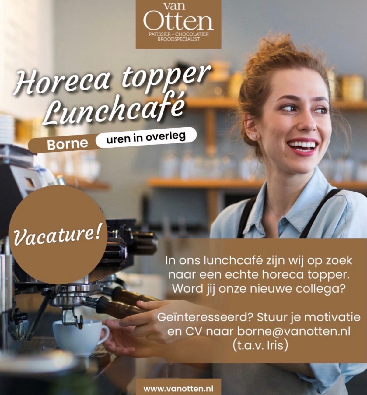 Werken bij | Patisserie van Otten